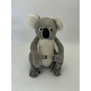 Melissa & Doug Koala Bear Soft Plush Stuffed Animal Gray White Realistic